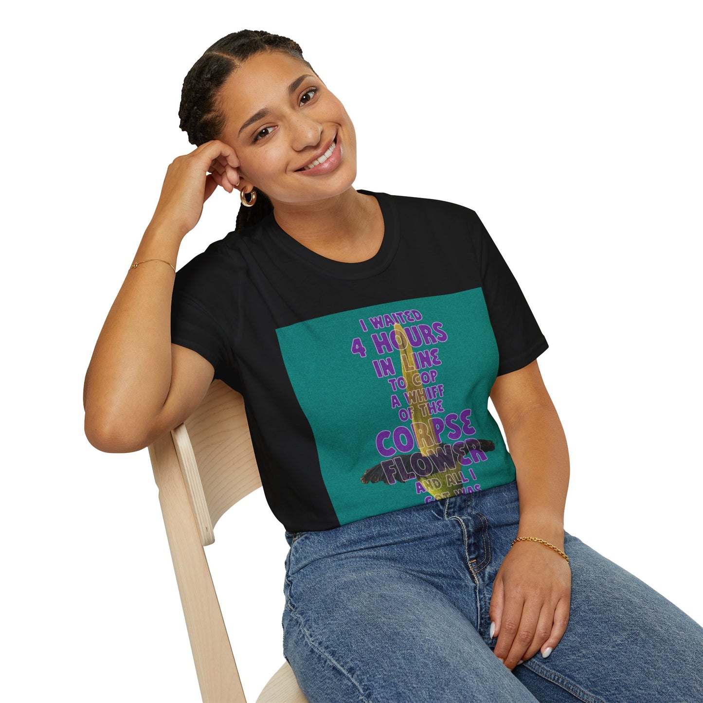 Corpse Flower "Cop A Whiff" Unisex T-Shirt