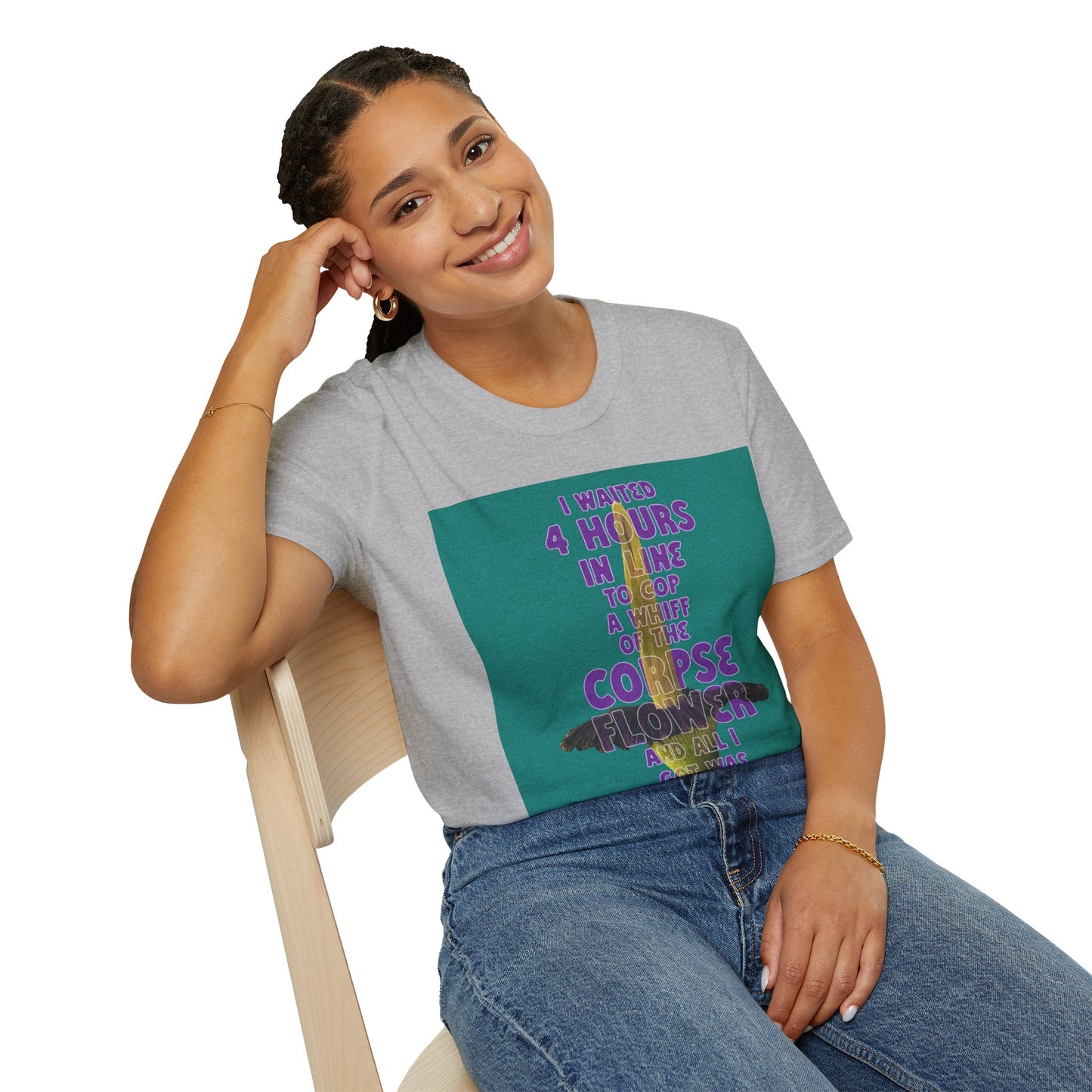Corpse Flower "Cop A Whiff" Unisex T-Shirt