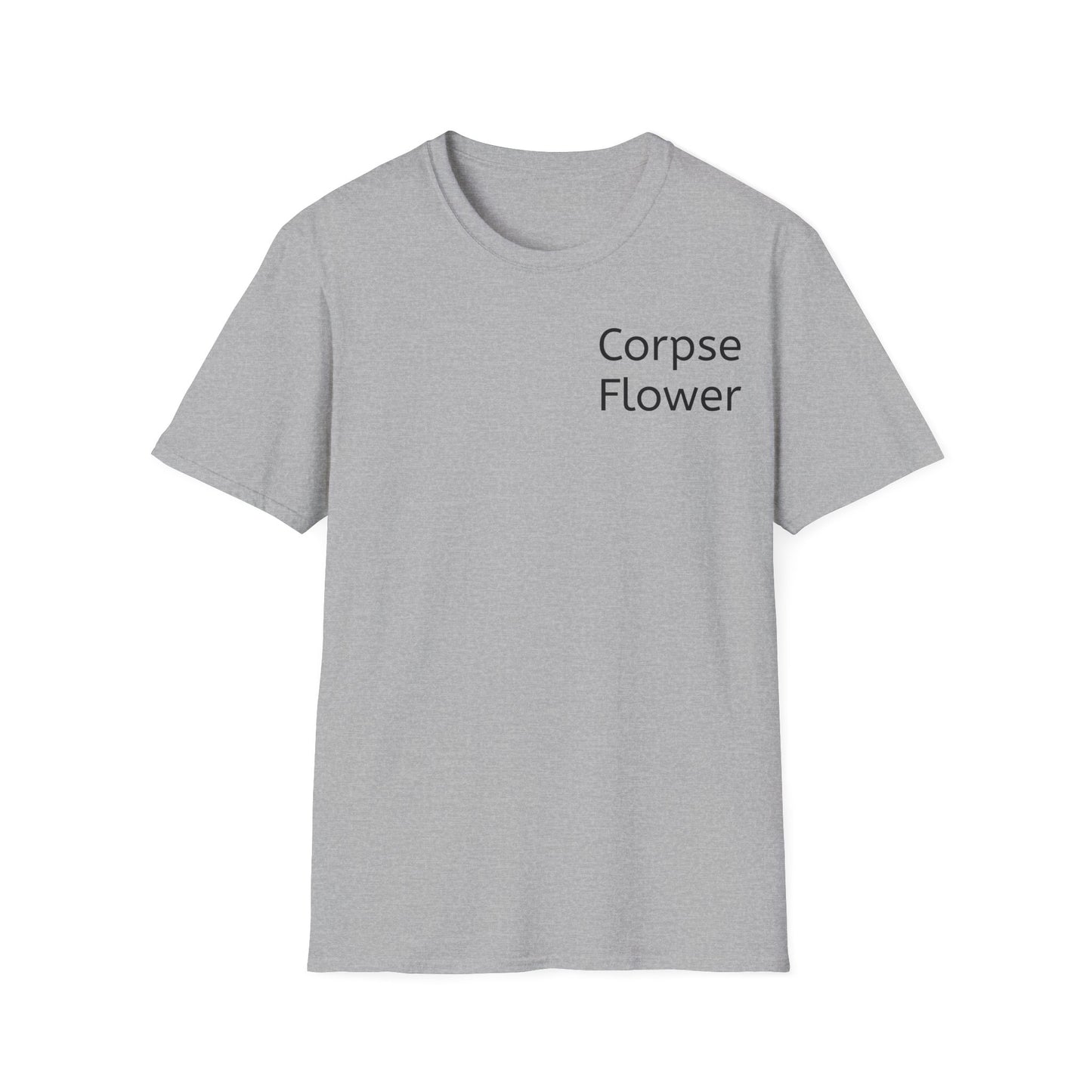 Corpse FLower Design D Black Text