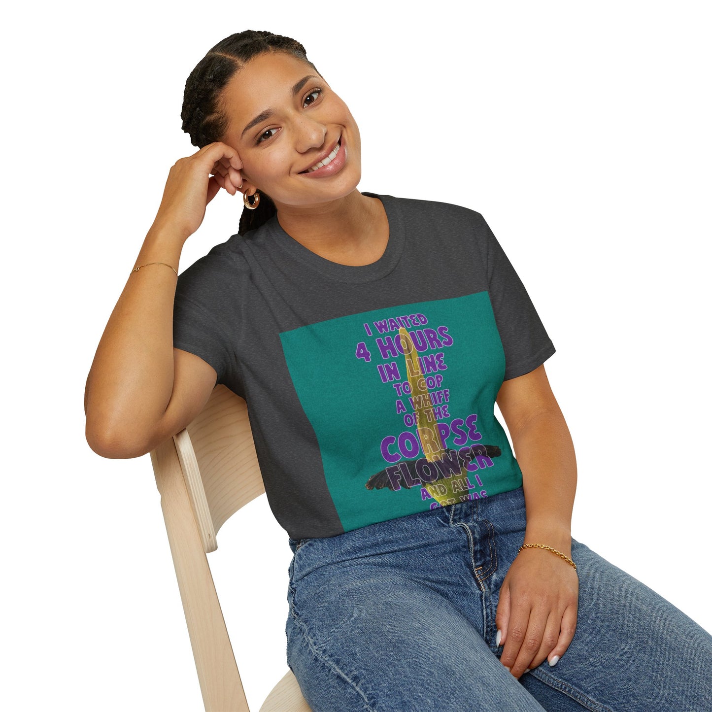 Corpse Flower "Cop A Whiff" Unisex T-Shirt