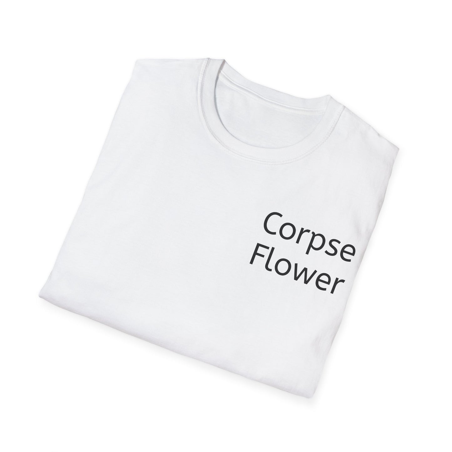 Corpse FLower Design D Black Text
