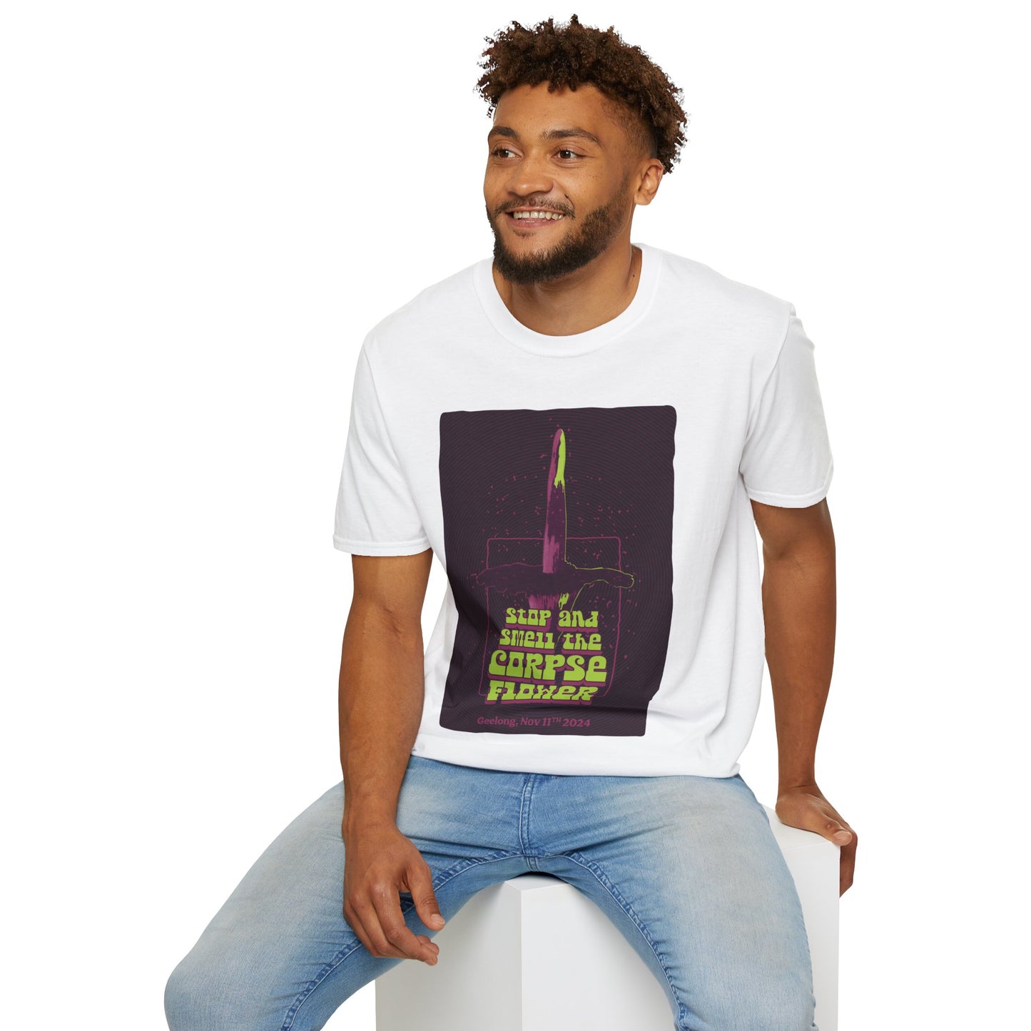 "Stop and Smell the Corpse Flower" Unisex T-Shirt