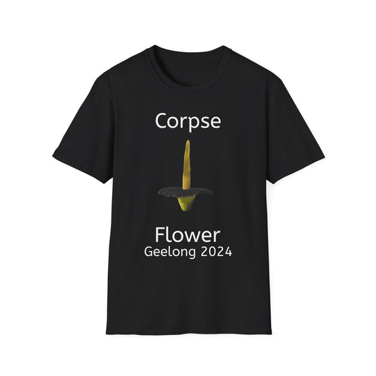 Corpse Flower Design B White Text