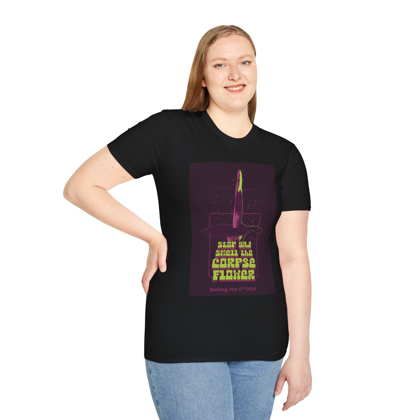 "Stop and Smell the Corpse Flower" Unisex T-Shirt