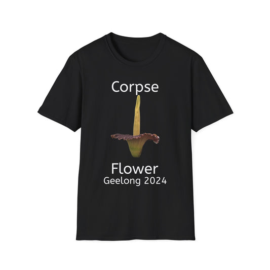 Corpse FLower Design E White Text