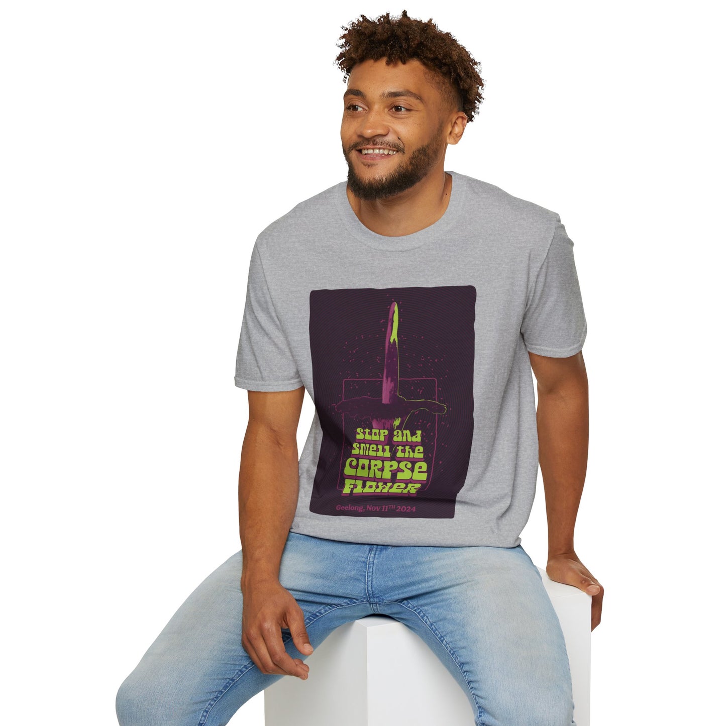 "Stop and Smell the Corpse Flower" Unisex T-Shirt