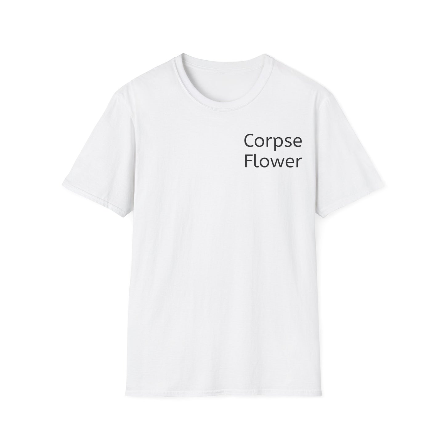Corpse Flower Design C Black Text