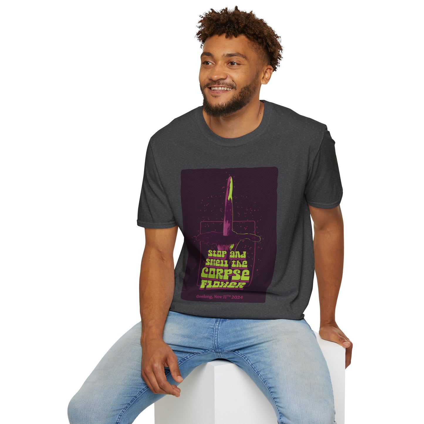 "Stop and Smell the Corpse Flower" Unisex T-Shirt