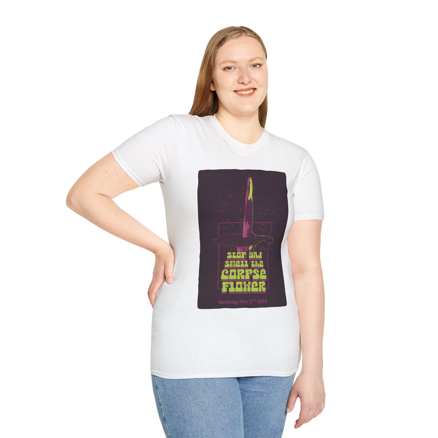 "Stop and Smell the Corpse Flower" Unisex T-Shirt